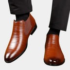 Simon | Elegante Leder-Stiefeletten