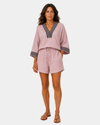 Garsende | Leichtes Ensemble aus Shorts und Bluse