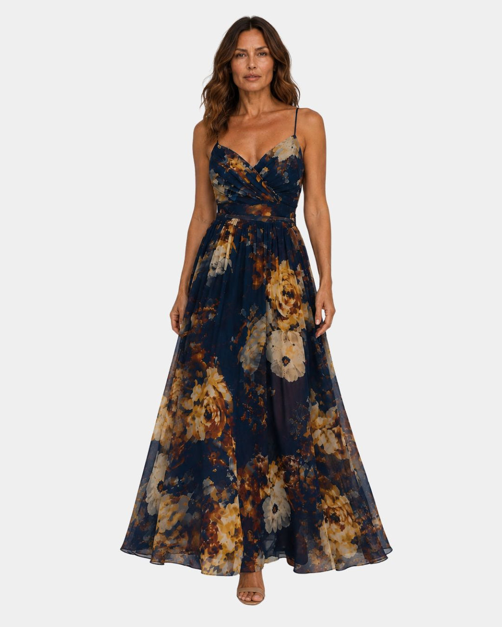 Bertholine | Maxikleid mit floralem Muster