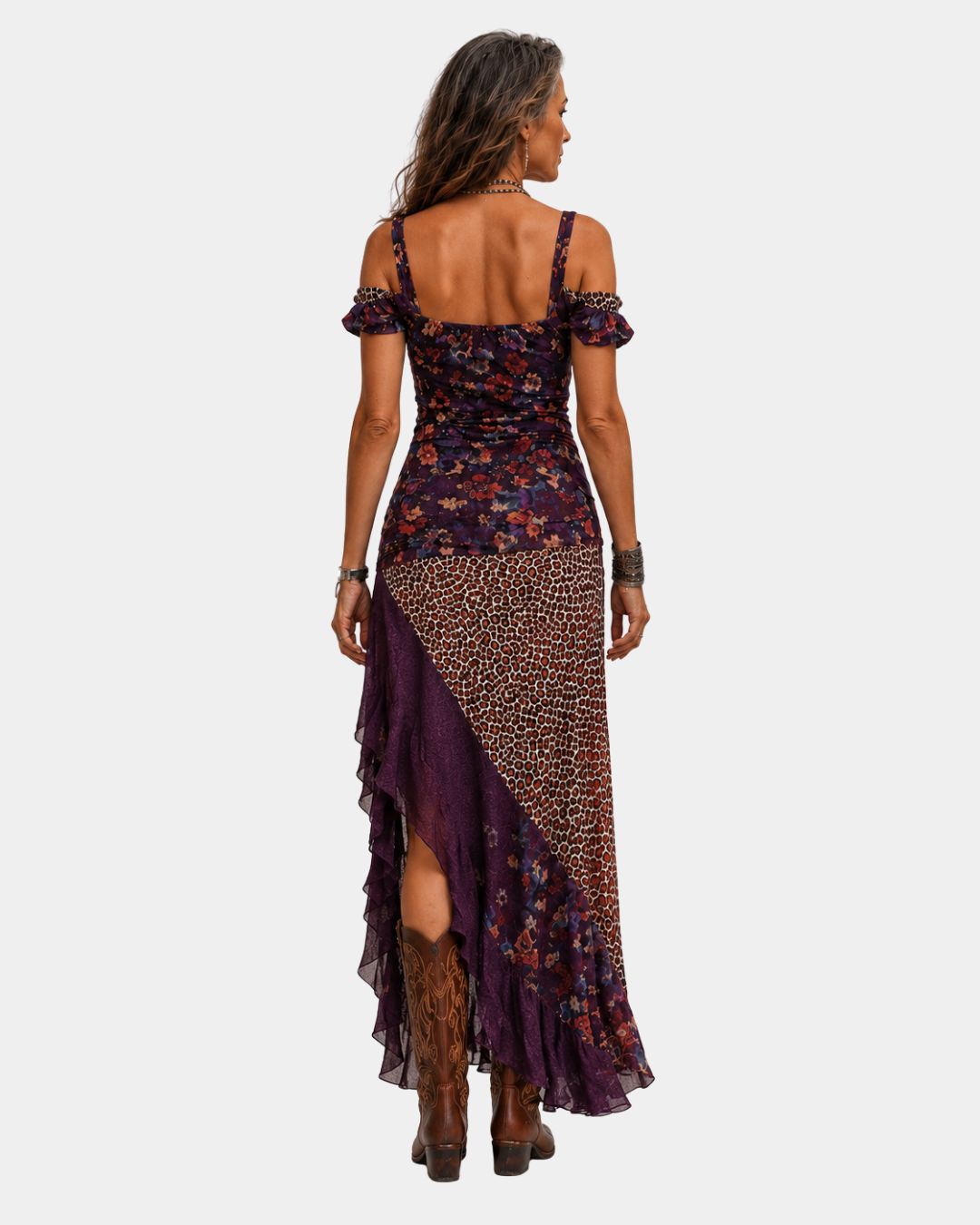 Méliorine | Elegantes boho-maxikleid