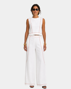 Aymone | Ensemble Hose und Bluse im modernen Design