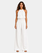 Audenette | Eleganter Jumpsuit mit Halterkragen