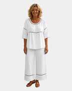 Bonne | Frisches Ensemble mit passender Bluse und Hose