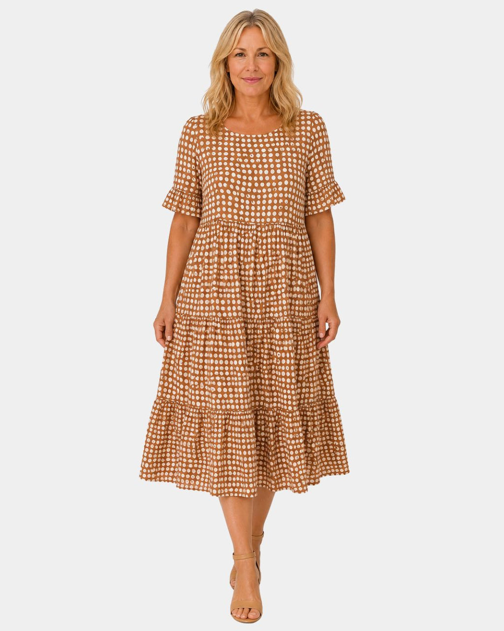 Belzamine | Leichte gepunktete Kleid