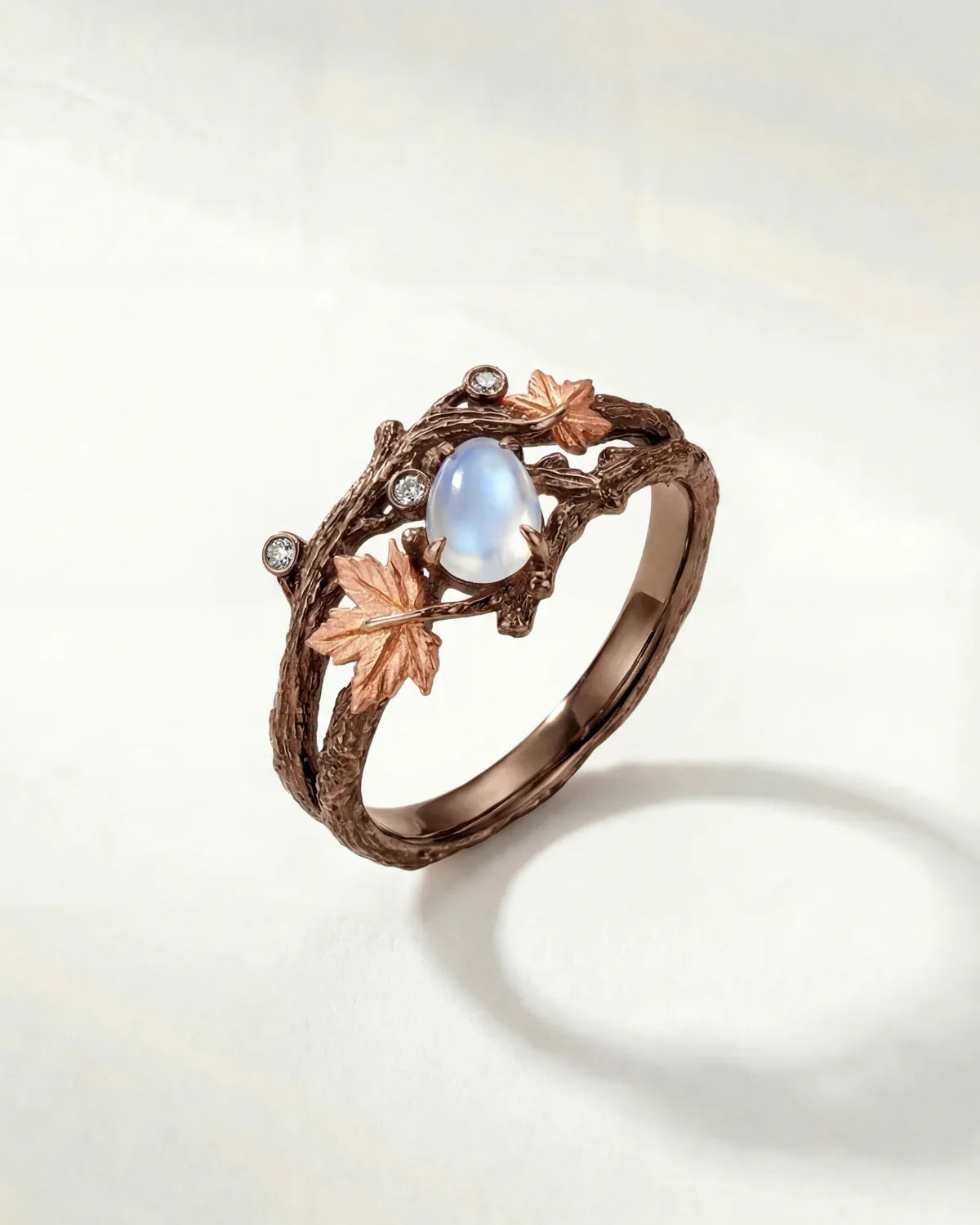 Maëlys | Ring mit Zweig-Effekt