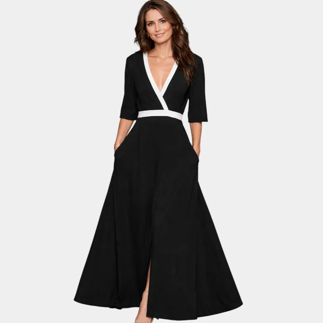 Amélie | Elegantes Maxikleid