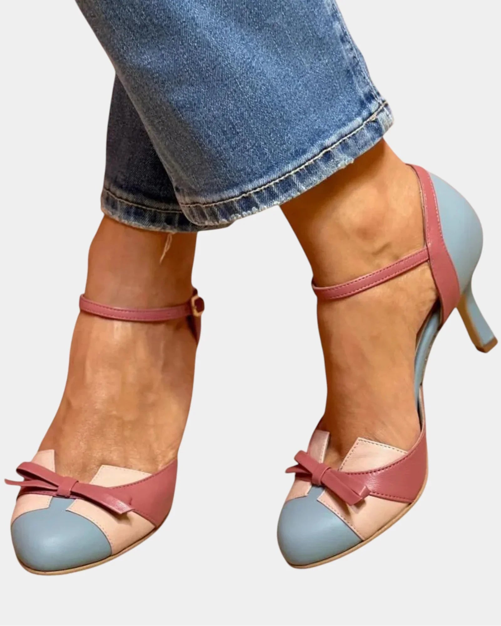 Lila | Vintage-orthopädische High Heels