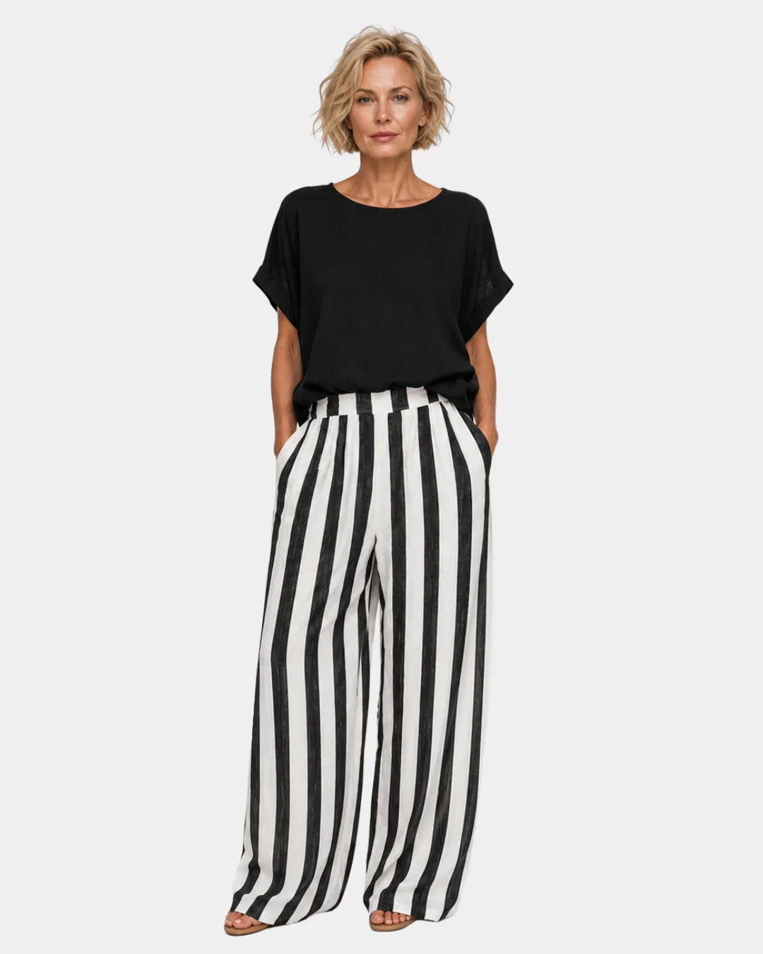 Blithilde | Ensemble T-Shirt und Sommerhose