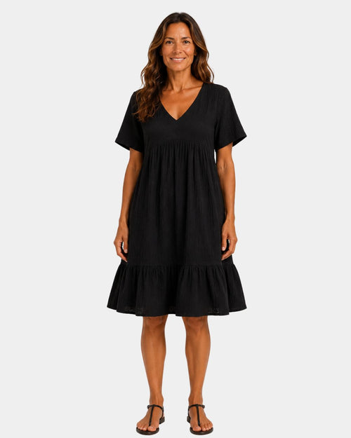 Alixandre | Strukturierte Midi-Kleid