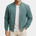 Adrian | Premium Wildleder Bomberjacke