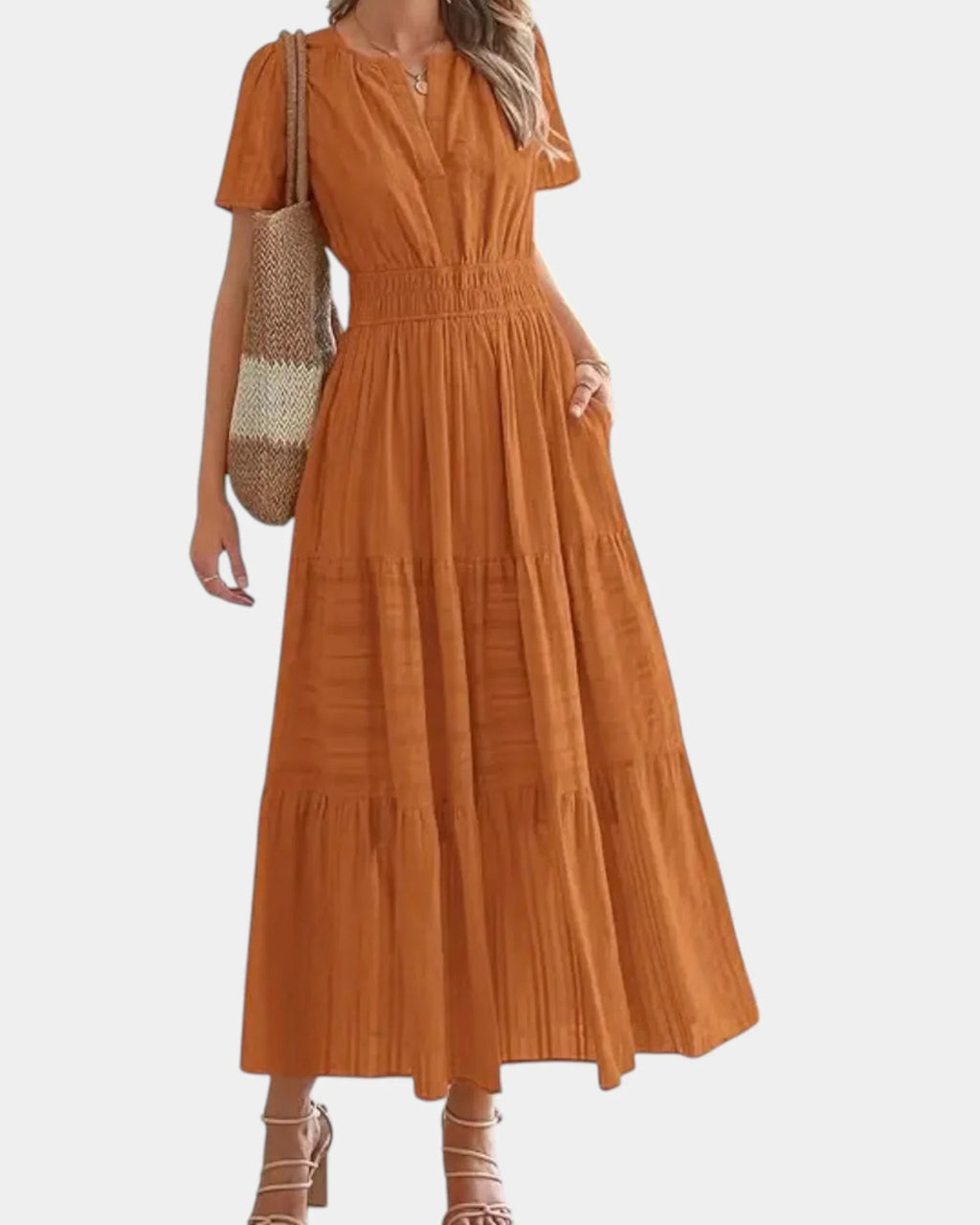 Vianney | Lässiges Maxikleid