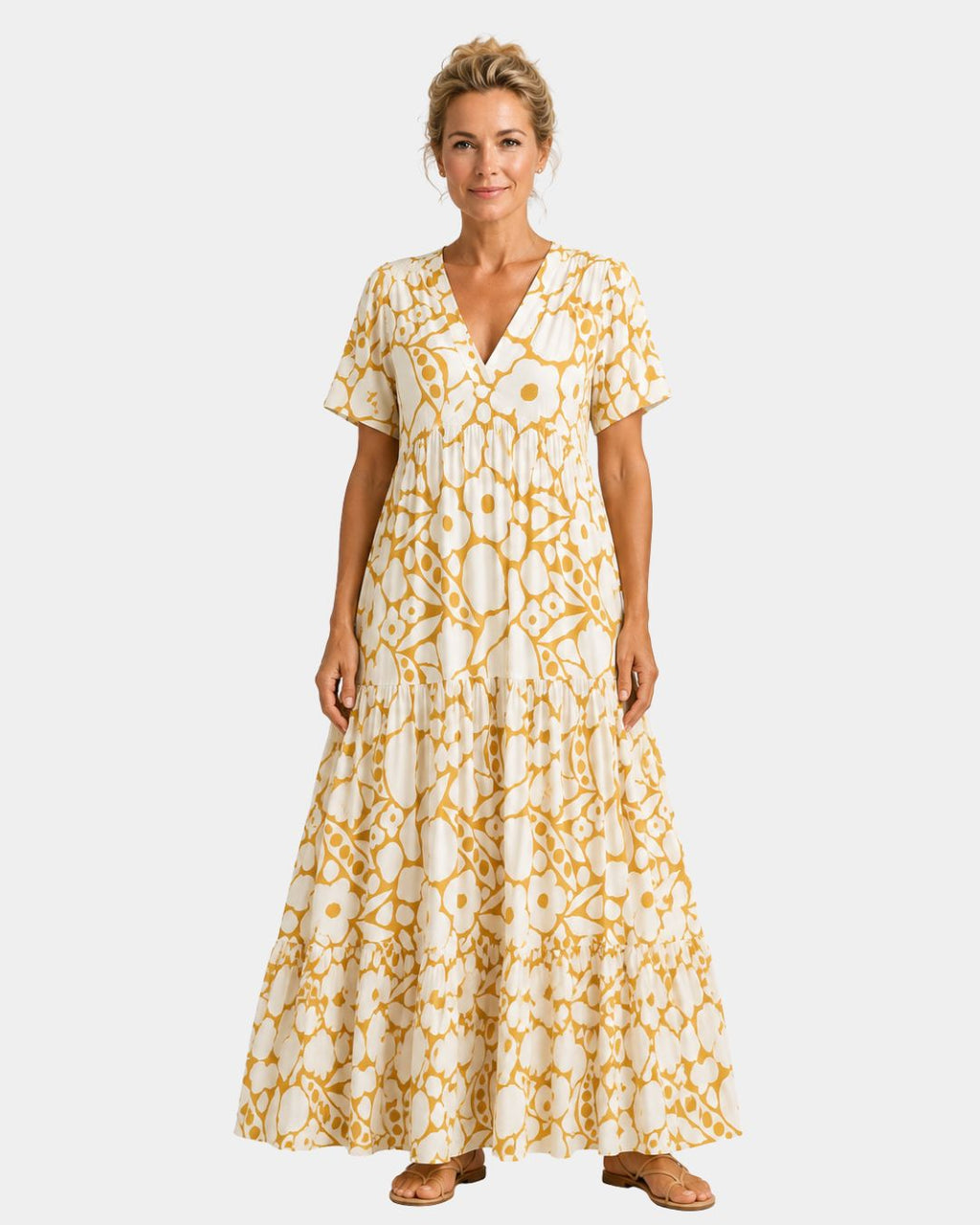 Achilde | Florales Maxikleid