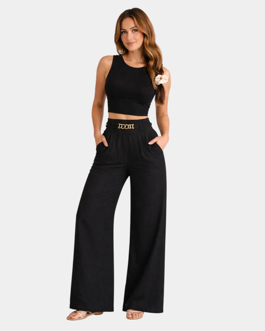 Audrey | Elegante weite Hose