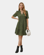 Garance | Mini-gesticktes Kleid