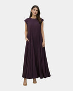 Marianne | Plissierte Midi-Kleid