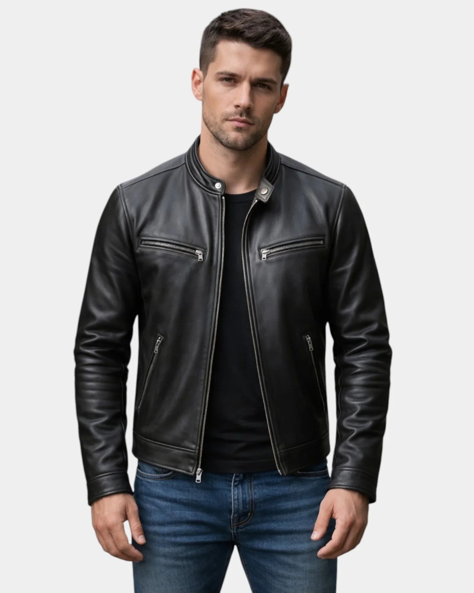 Bastien | Vintage-Lederjacke