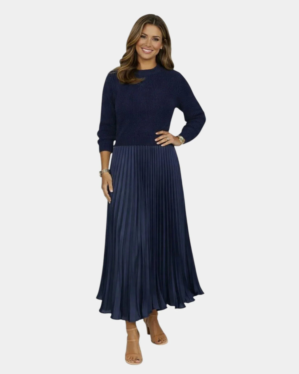 Béatris | Blusen-Effekt Kleid