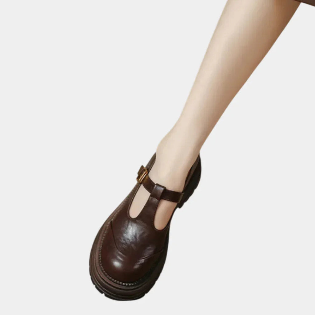 Mary Janes | Eleganter Leder-Schuh