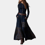 Leonora | Lange Vintage-Robe