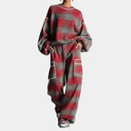 Carmen | Ensemble Sweatshirt und Hose in Blockfarben