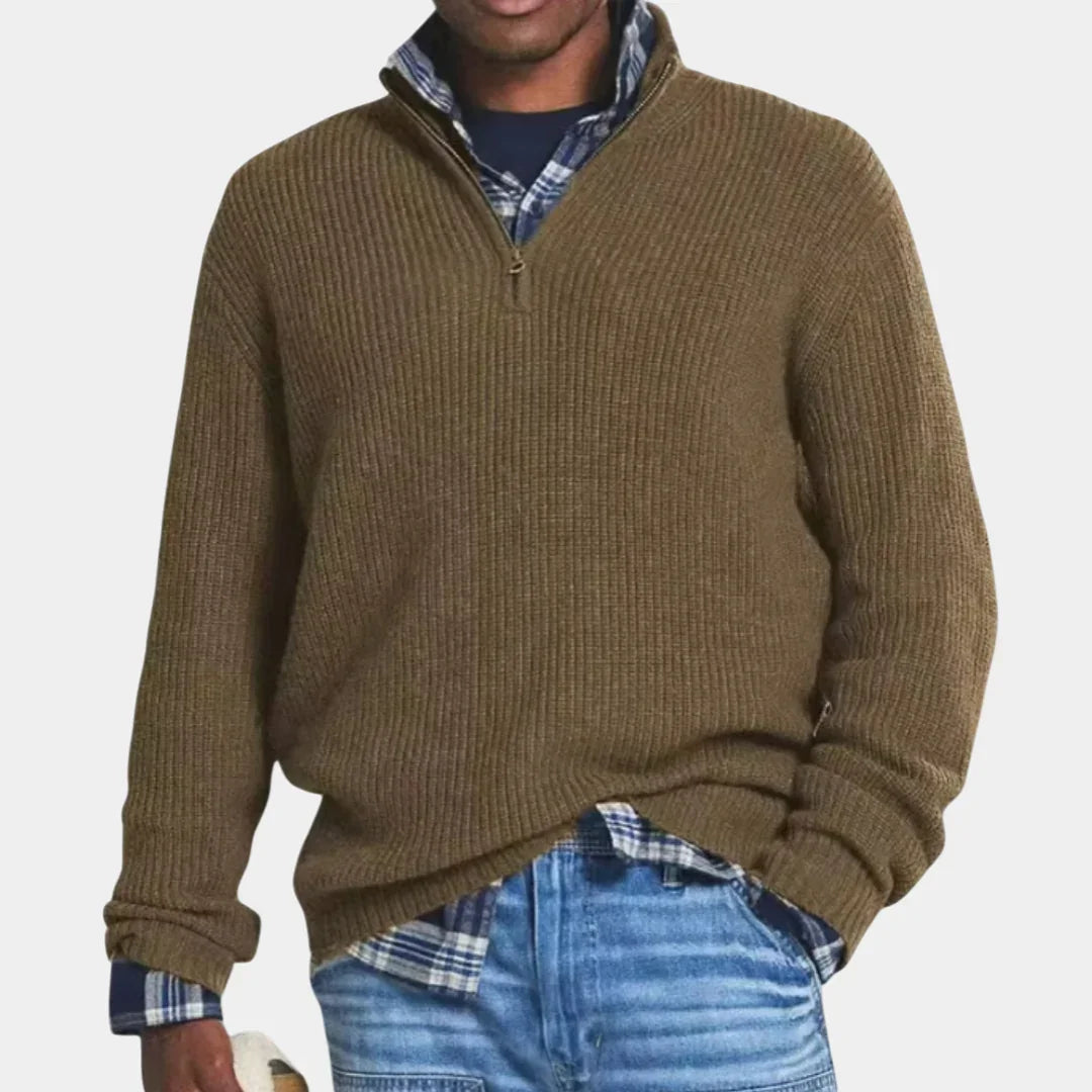 Caleb | Klassischer Pullover