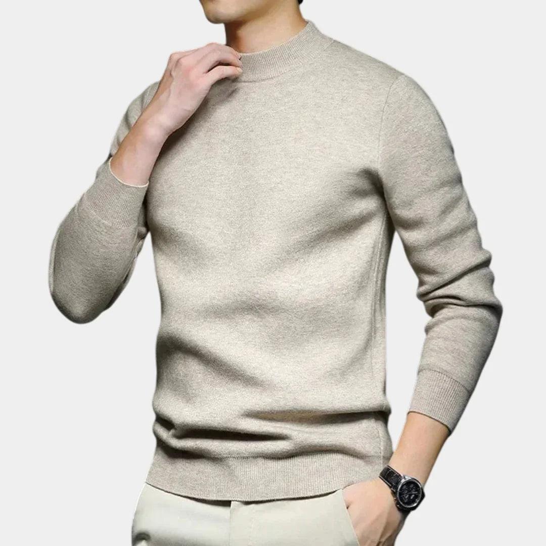 Florian | Zeitloser Stehkragenpullover