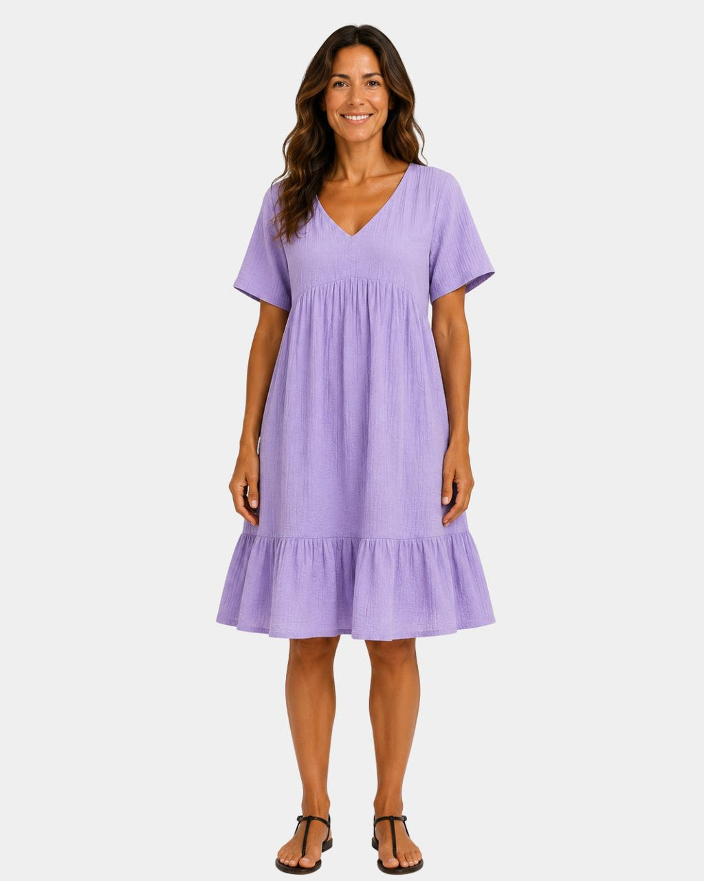 Alixandre | Strukturierte Midi-Kleid