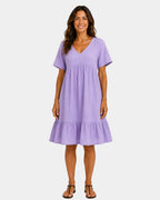 Alixandre | Strukturierte Midi-Kleid
