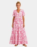 Achilde | Florales Maxikleid