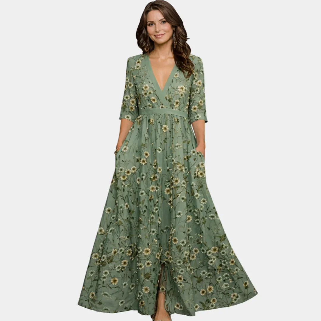 Amélie | Elegantes Maxikleid