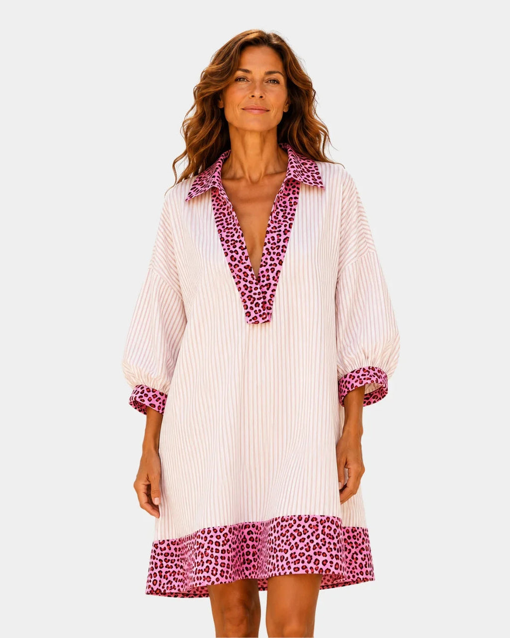 Gaudine | Kleid mit Leopardenmuster