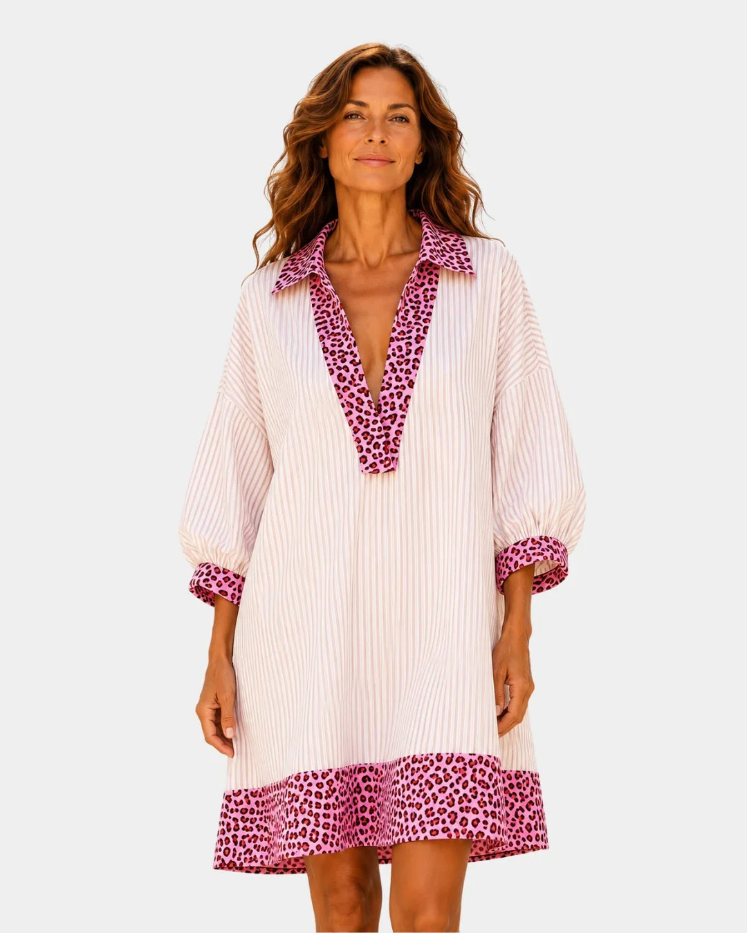 Gaudine | Kleid mit Leopardenmuster