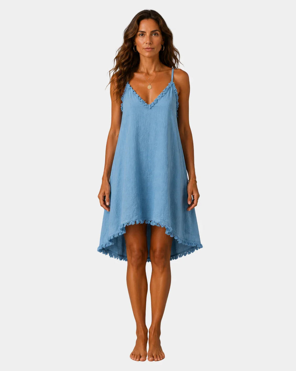 Ide | Fließendes kurzes Kleid