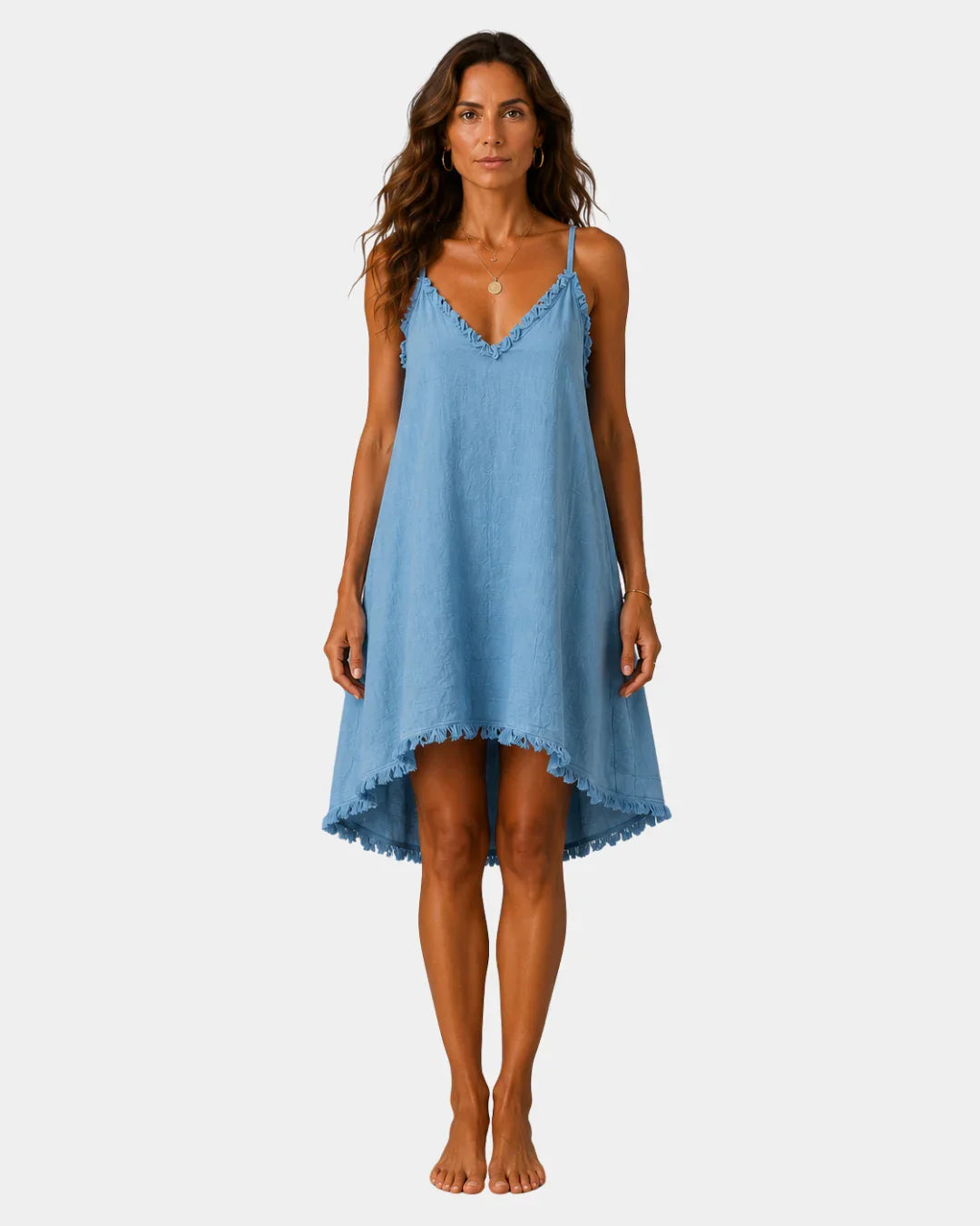 Ide | Fließendes kurzes Kleid