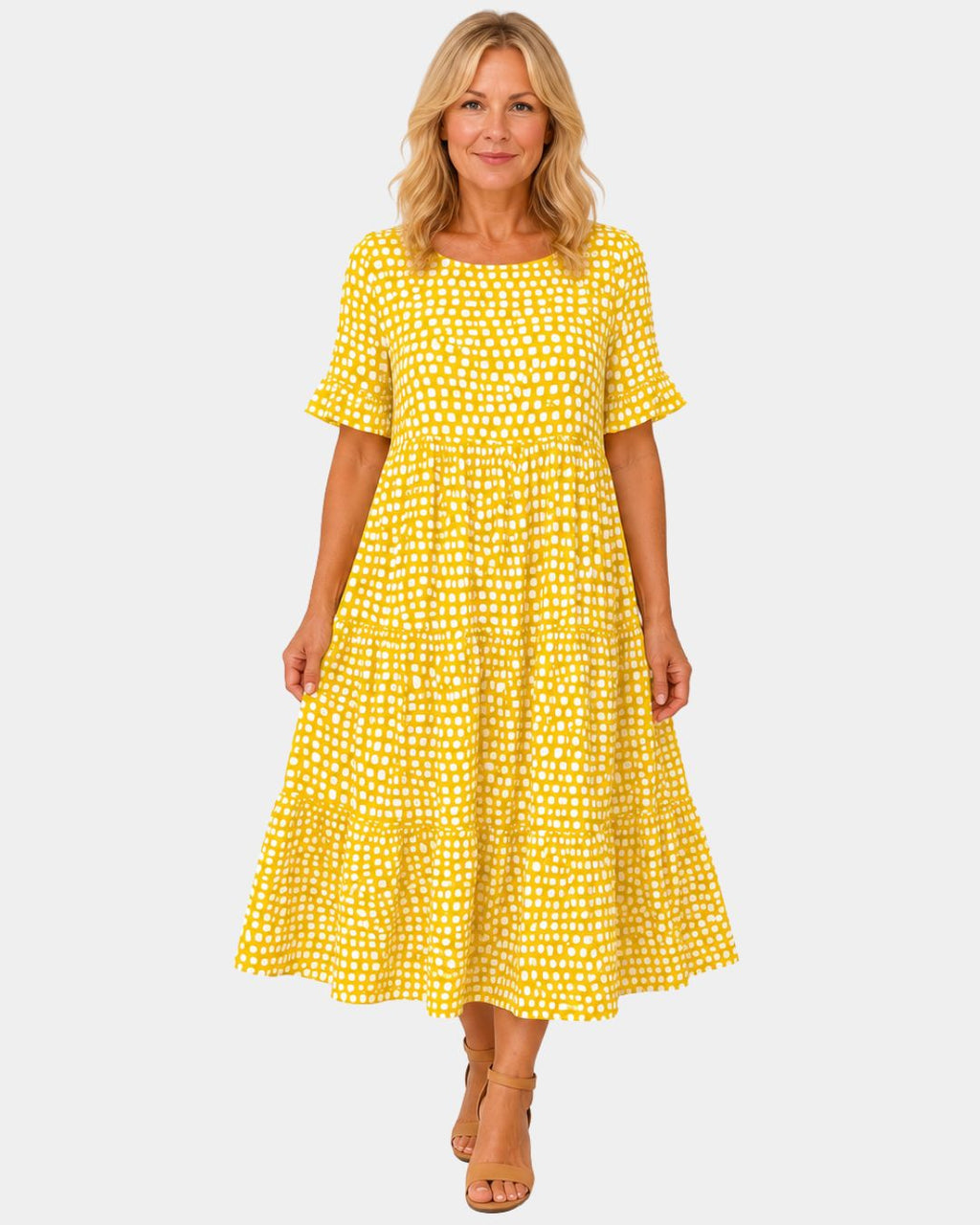 Belzamine | Leichte gepunktete Kleid