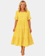 Belzamine | Leichte gepunktete Kleid