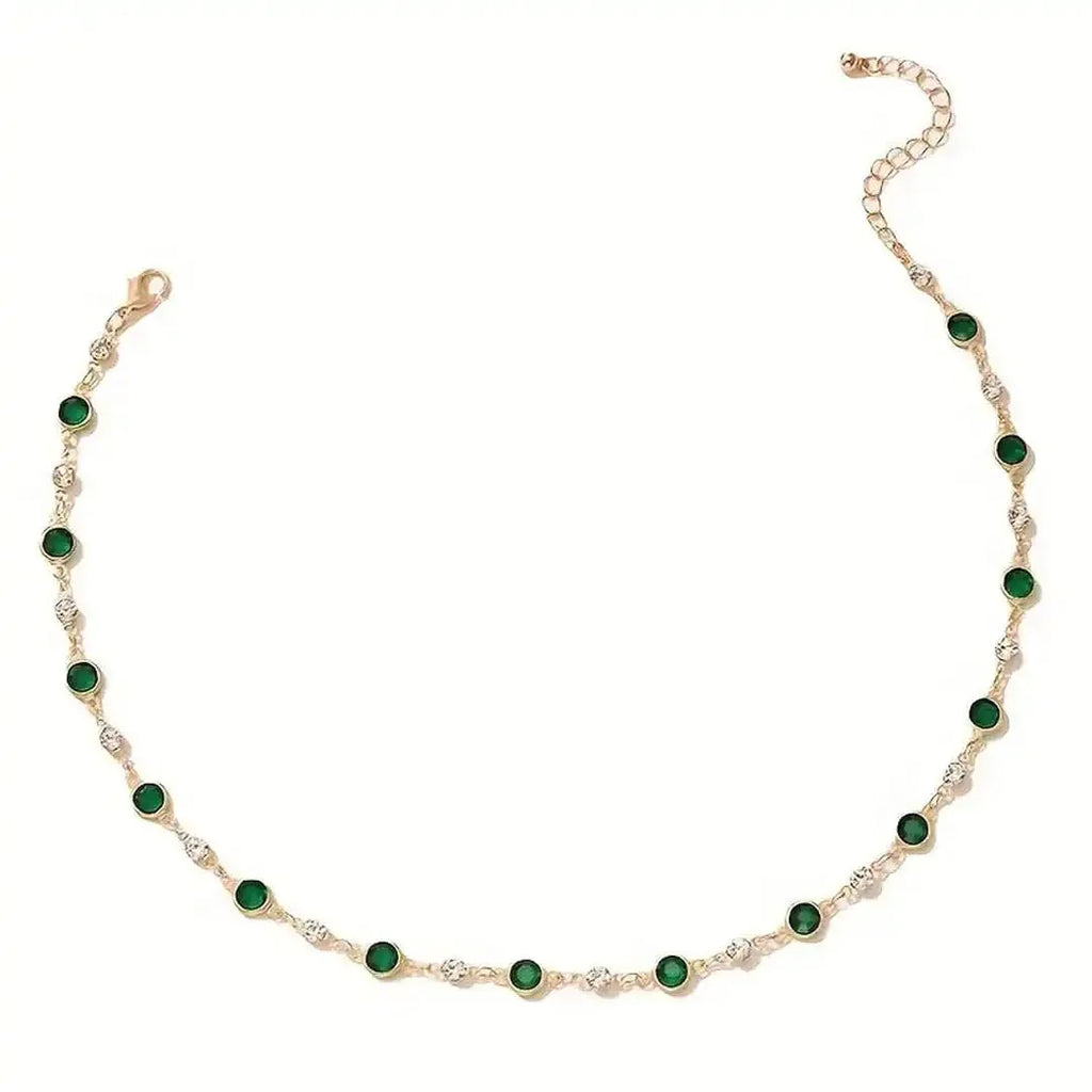 Victoire | Collier von Smaragdgrünem Station