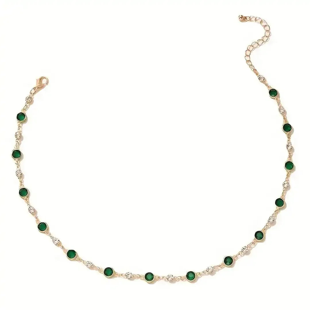 Victoire | Collier von Smaragdgrünem Station