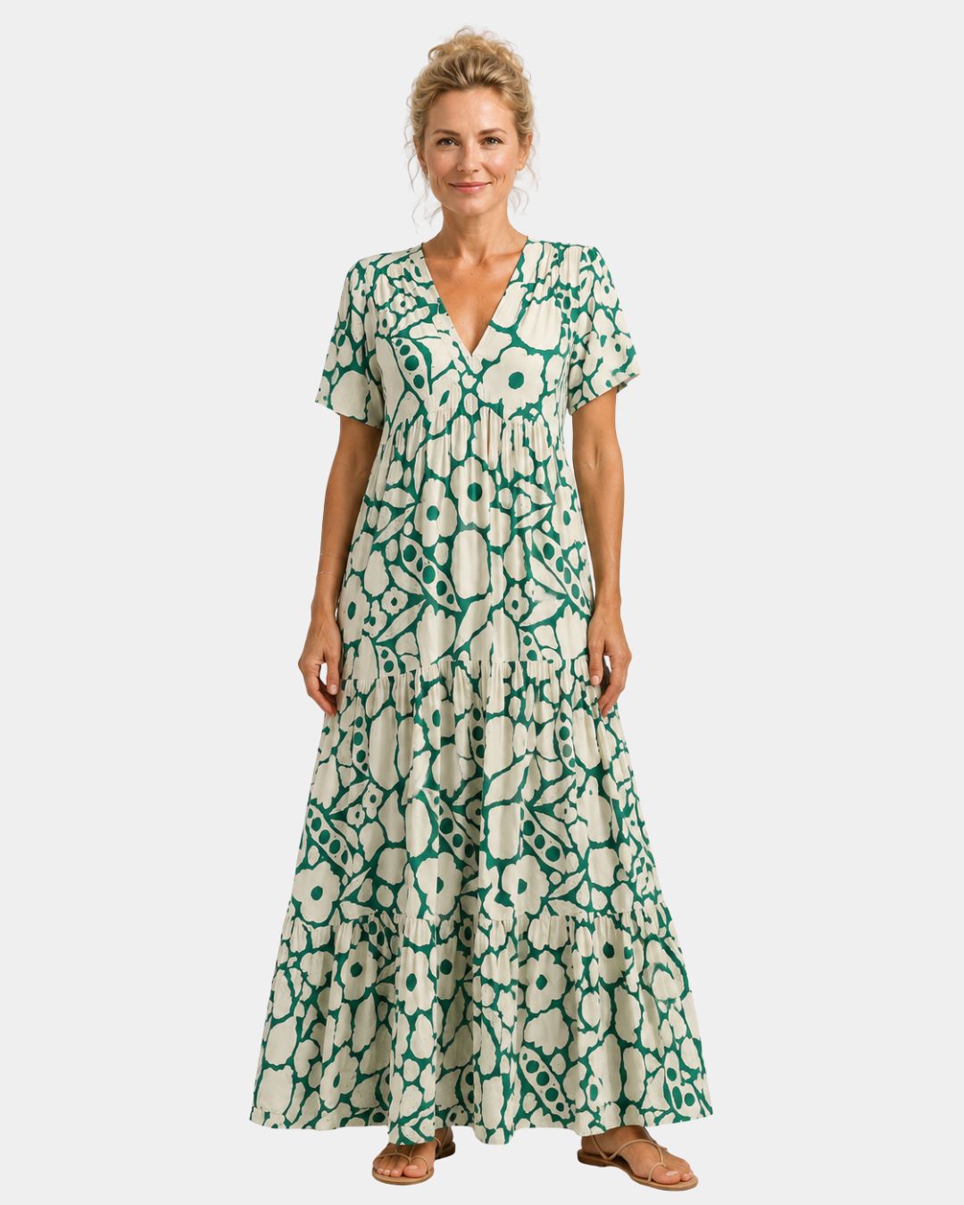 Achilde | Florales Maxikleid