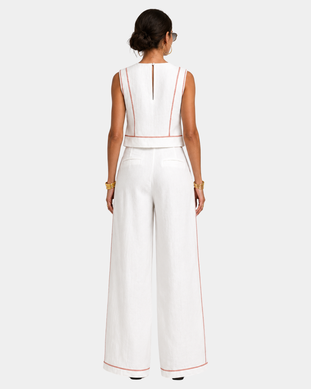Aymone | Ensemble Hose und Bluse im modernen Design