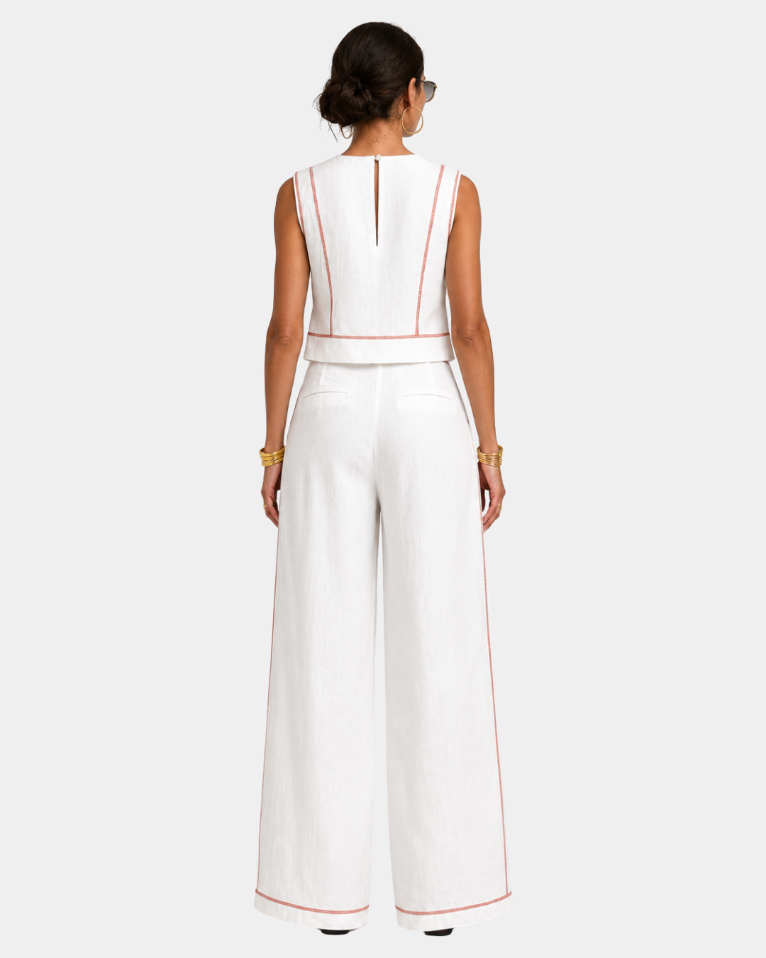 Aymone | Ensemble Hose und Bluse im modernen Design