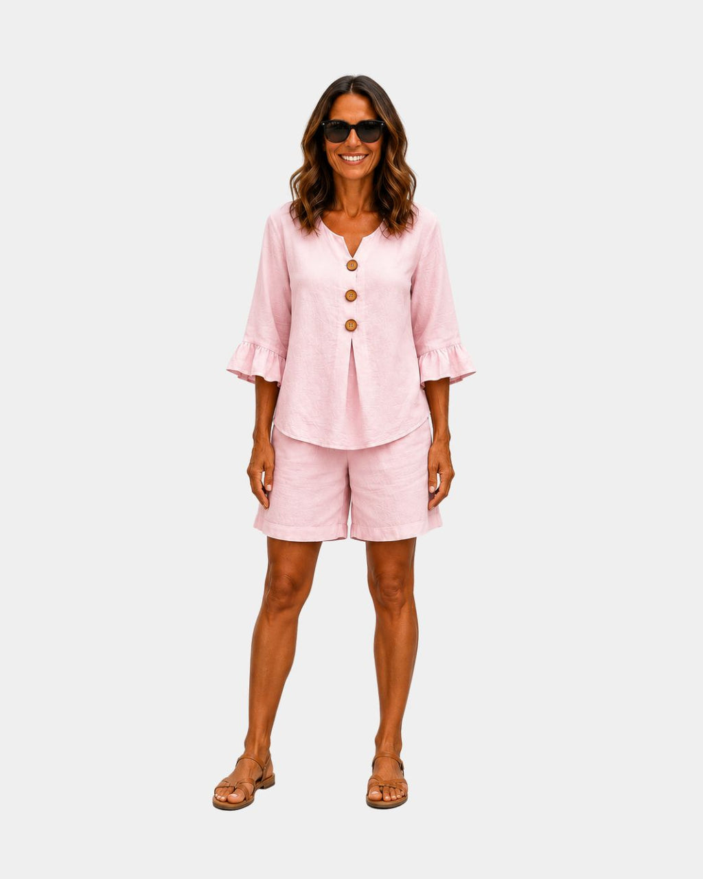 Auberte | Kurzes Ensemble und Bluse