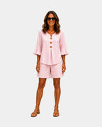 Auberte | Kurzes Ensemble und Bluse