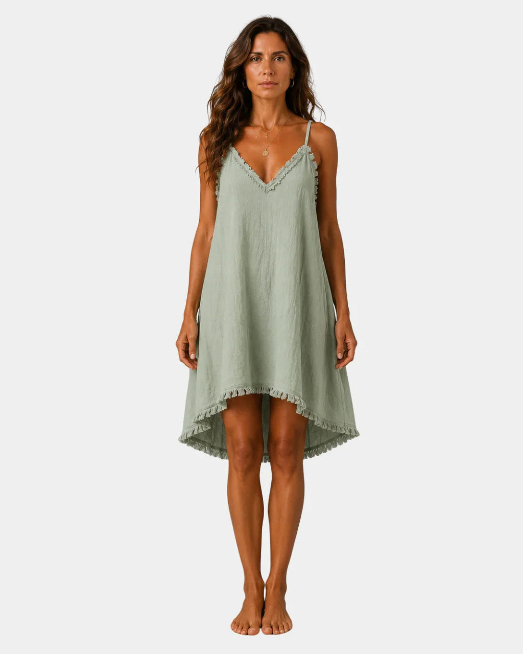 Ide | Fließendes kurzes Kleid