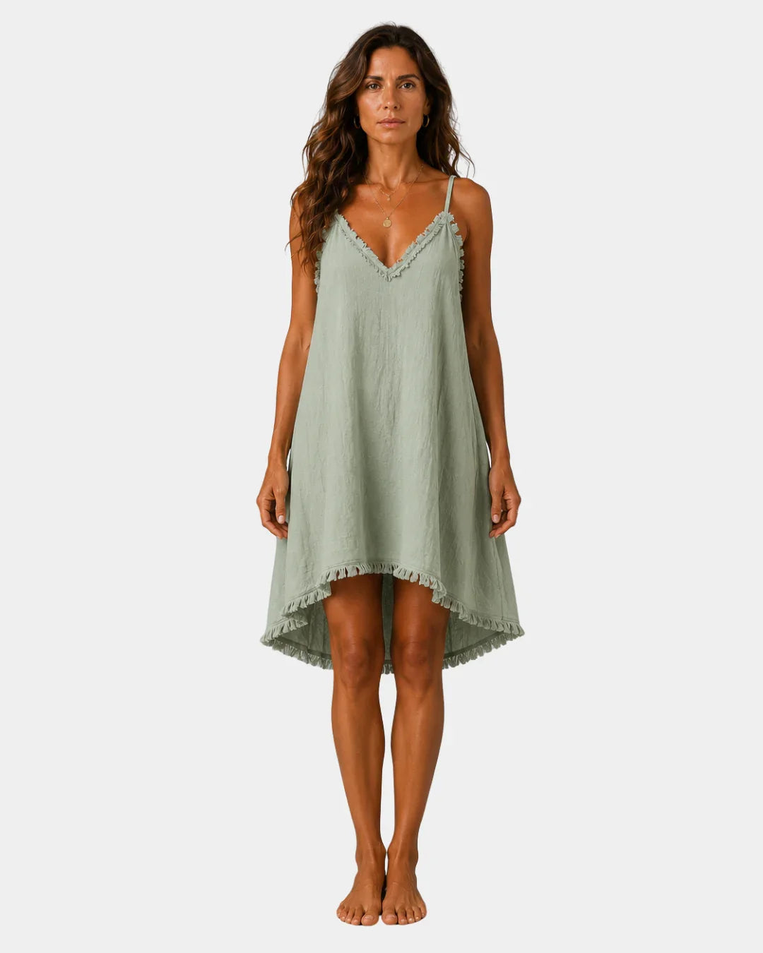 Ide | Fließendes kurzes Kleid