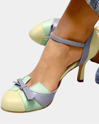 Lila | Vintage-orthopädische High Heels