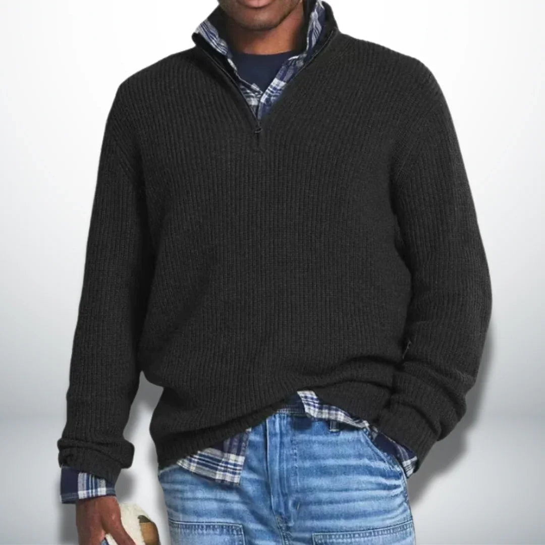 Caleb | Klassischer Pullover