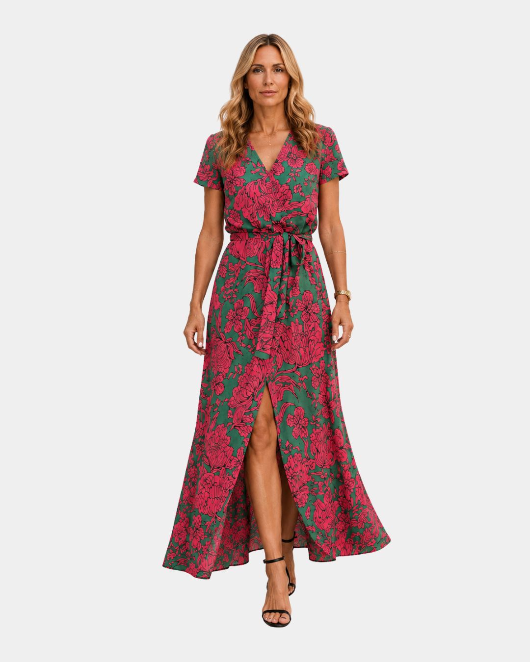 Aurélisse | Elegantes Kleid mit V-Ausschnitt