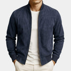 Adrian | Premium Wildleder Bomberjacke