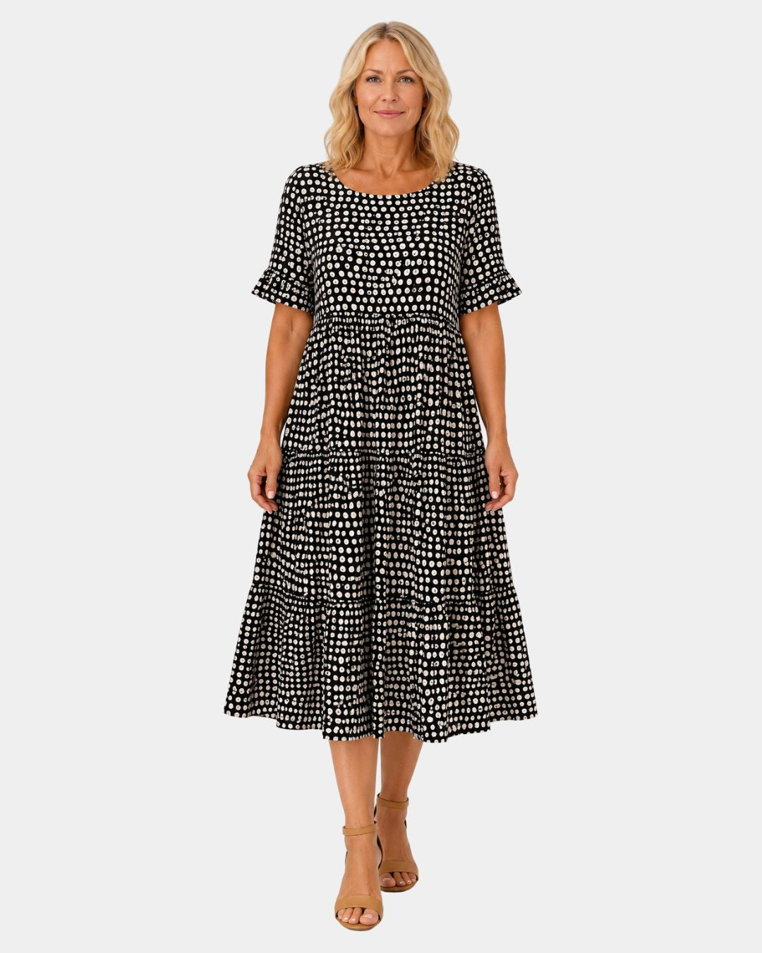 Belzamine | Leichte gepunktete Kleid